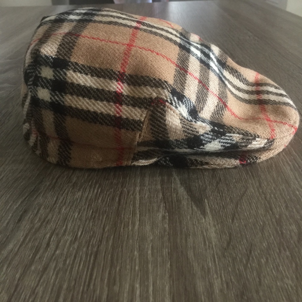 Burberry Newsboy Cap, Cabbie - Size Large