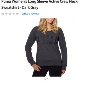 Puma sweat shirt