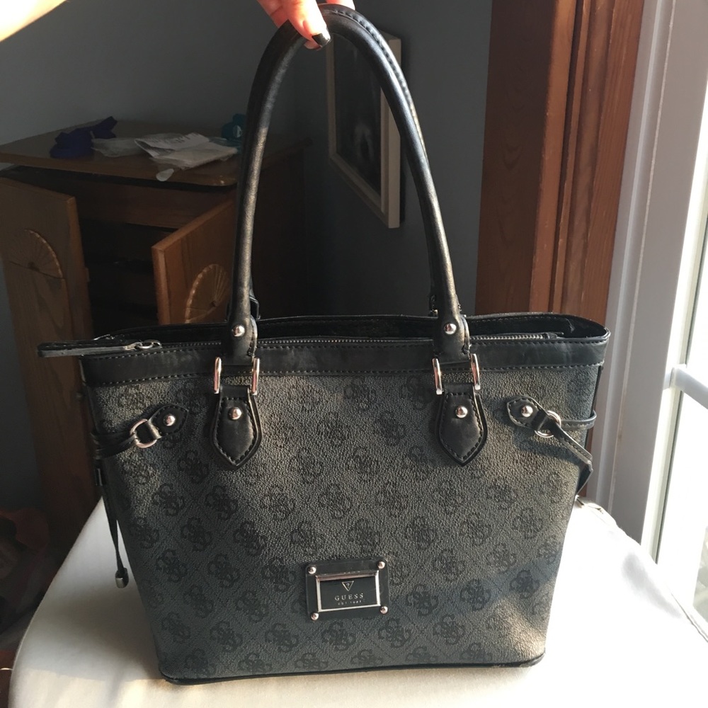 Black Guess Tote
