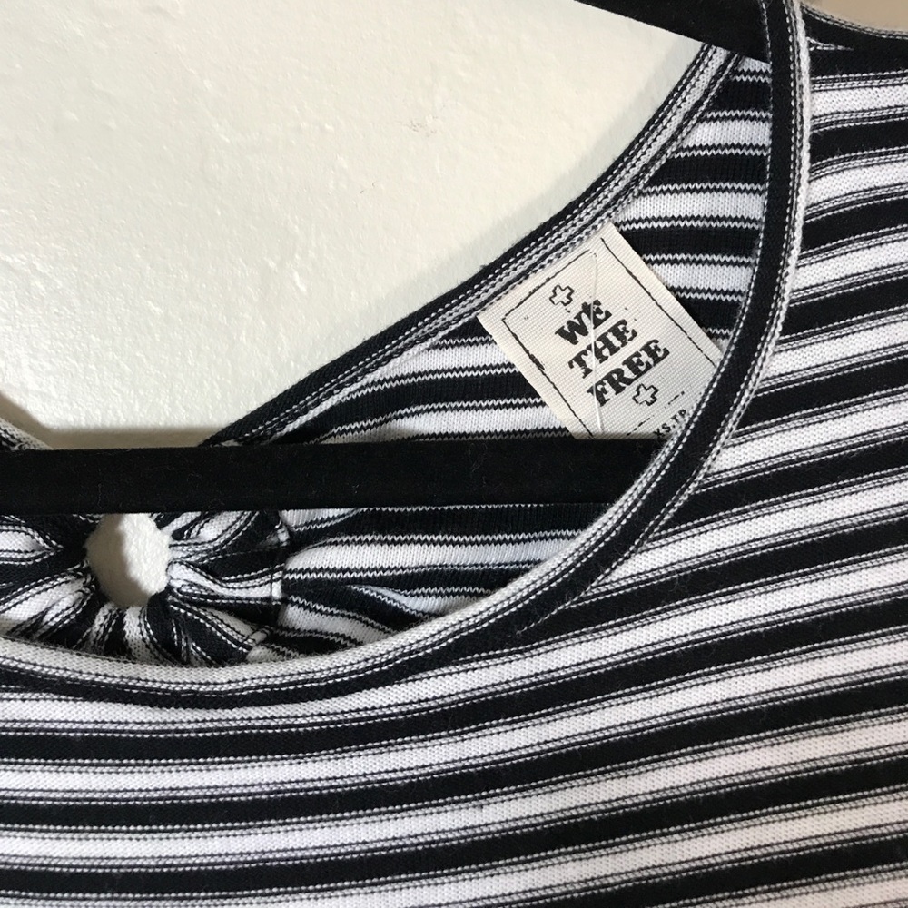 Free People Women's Black And white Dress. B100 - Picture 6 of 8