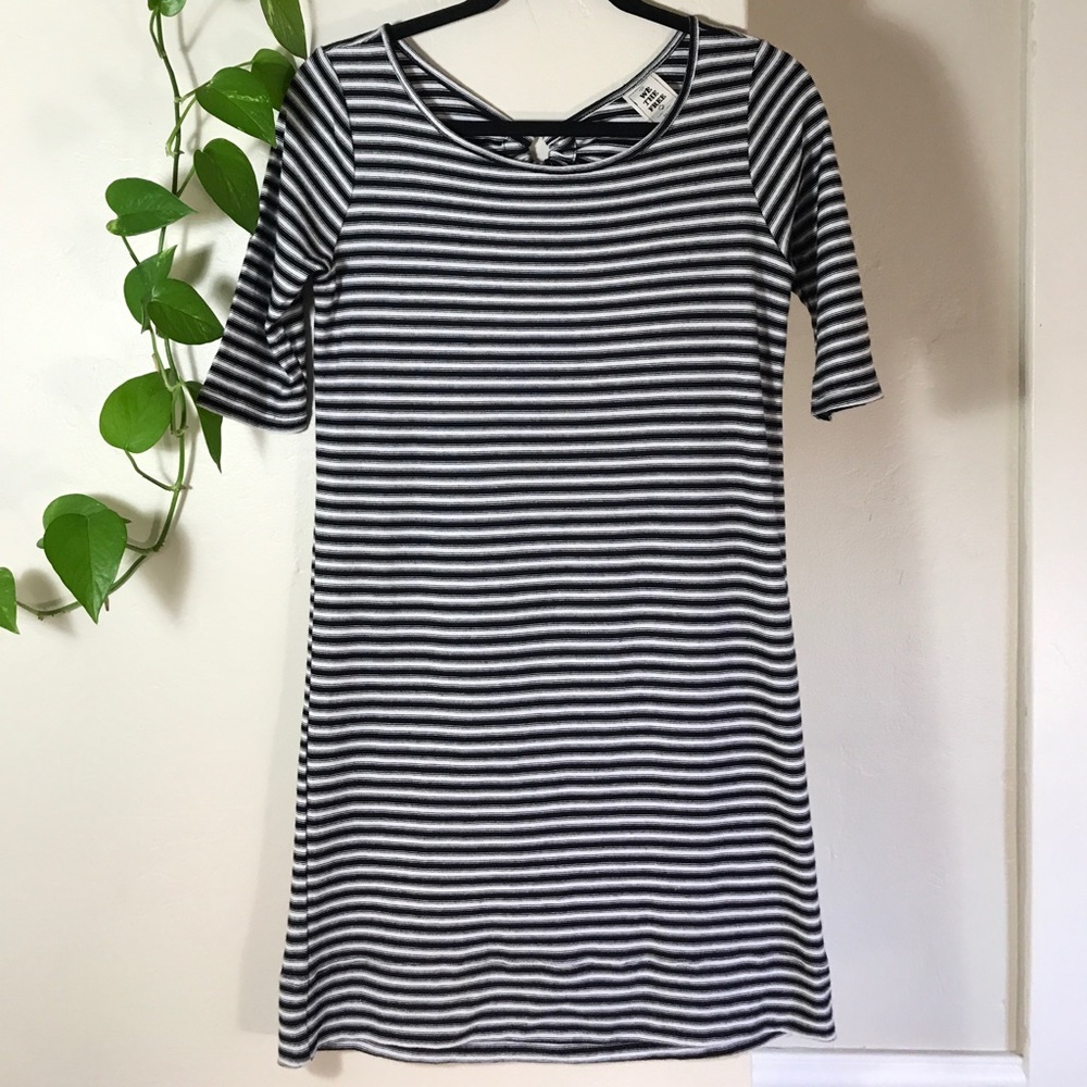 Free People Women's Black And white Dress. B100 - Picture 8 of 8