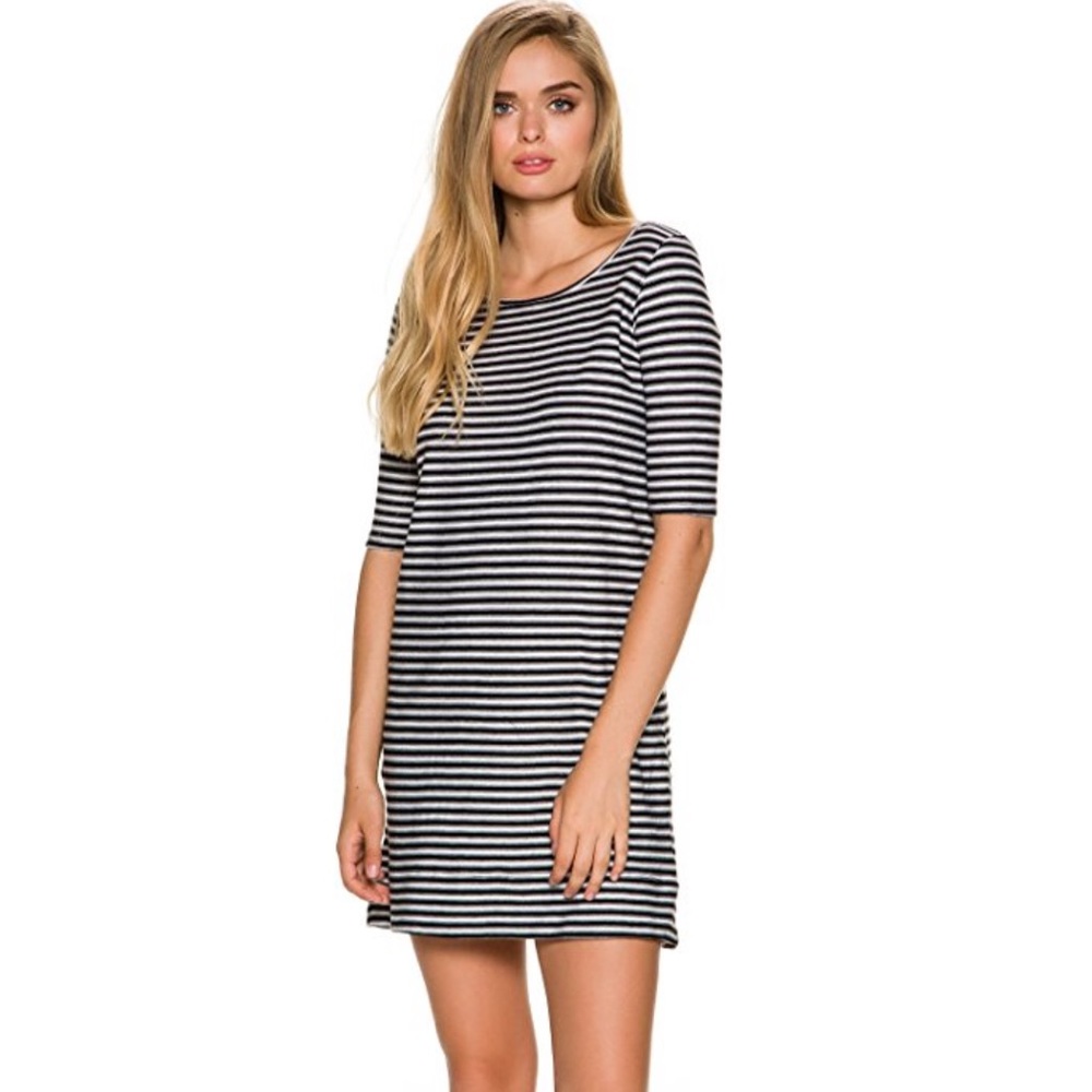 Free People Women's Black And white Dress. B100 - Picture 1 of 8