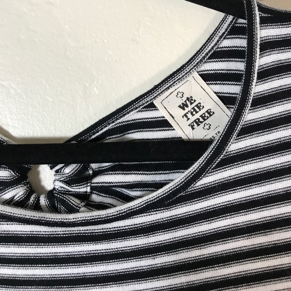 Free People Women's Black And white Dress. B100 - Picture 6 of 8