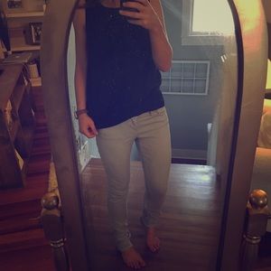 Pale blue Loft jeans