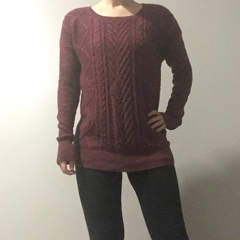 Red Knit Sweater