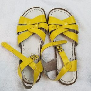 Yellow Salt Water Sandals