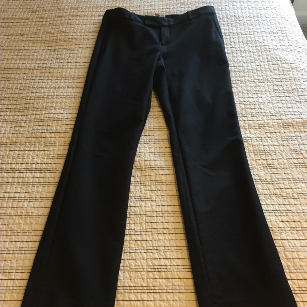 Banana republic martin fit navy blue trousers