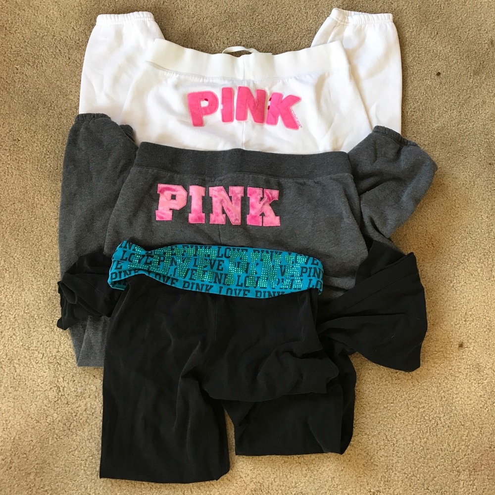 ‼️3 PINK VS Sweats/Yoga Pants