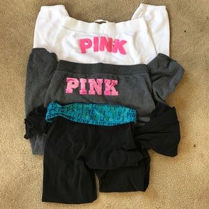 ‼️3 PINK VS Sweats/Yoga Pants