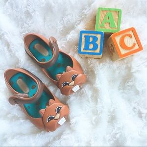NWOT Chipmunk Mini Melissa Mary Janes