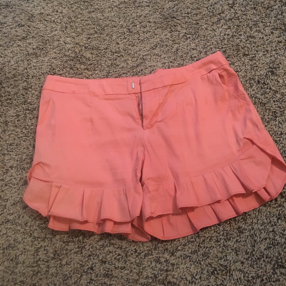 Coral shorts