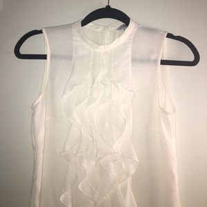 Ruffled sleeveless H&M top