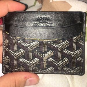 Goyard credit card holder