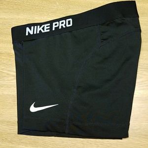 Nike pro spandex shorts