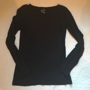 J.Crew Black Artist Tee