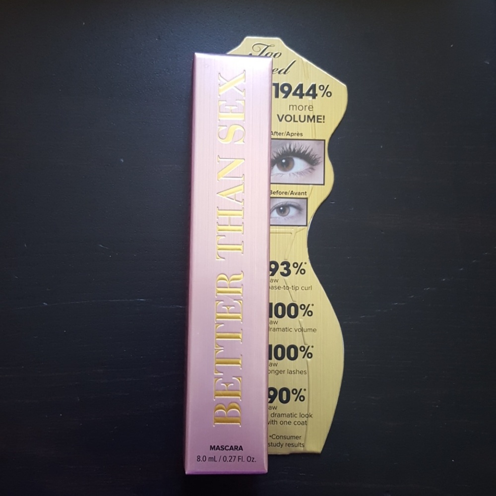 Too Faced Better Than Sex Mascara!