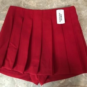 Forever 21 red skort
