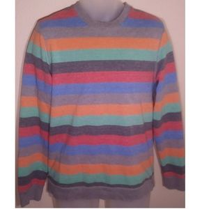 BDG Urban Outfitters Sweater Long Sleeve Gray Red