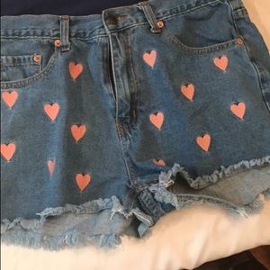 Jean shorts