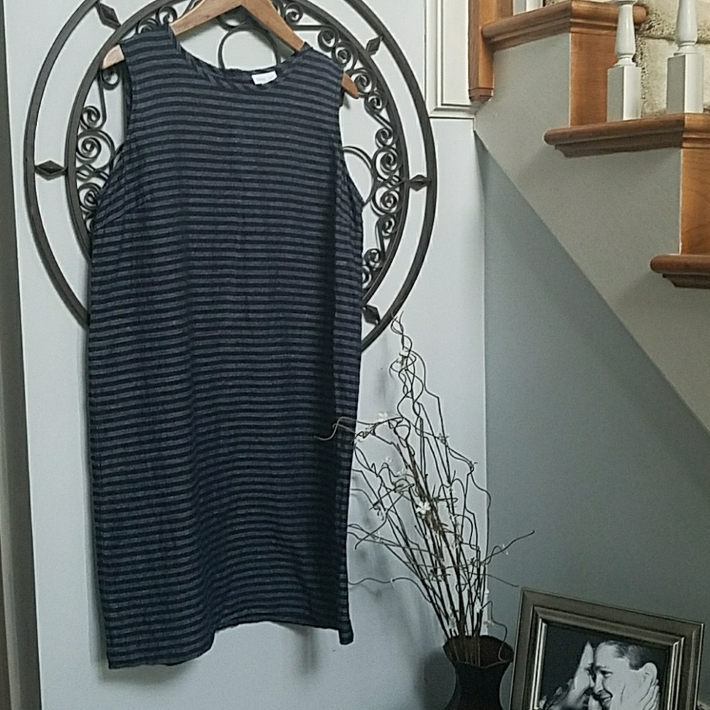 j jill linen shift dress