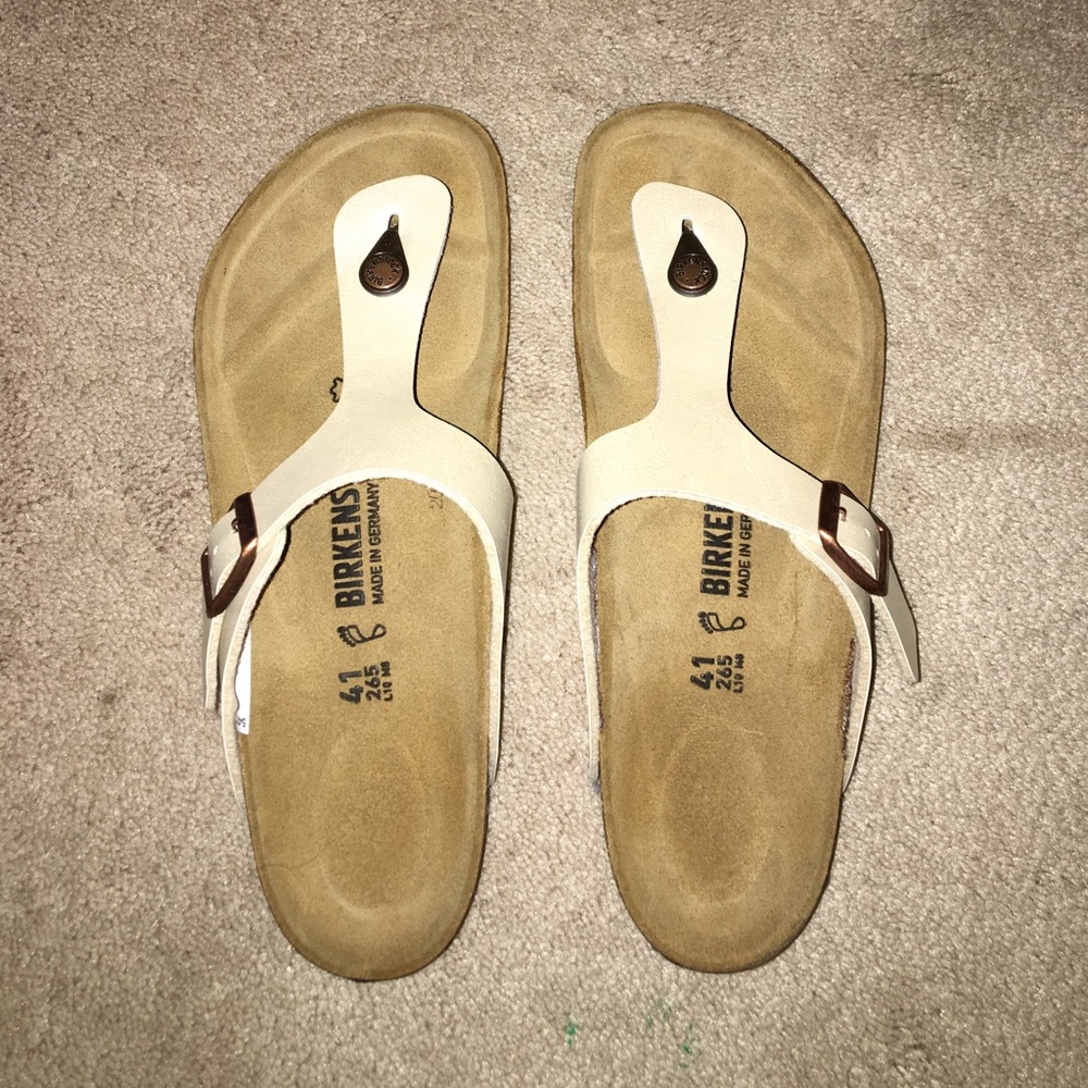 Birkenstock Gizeh sandals, antique lace, size 41