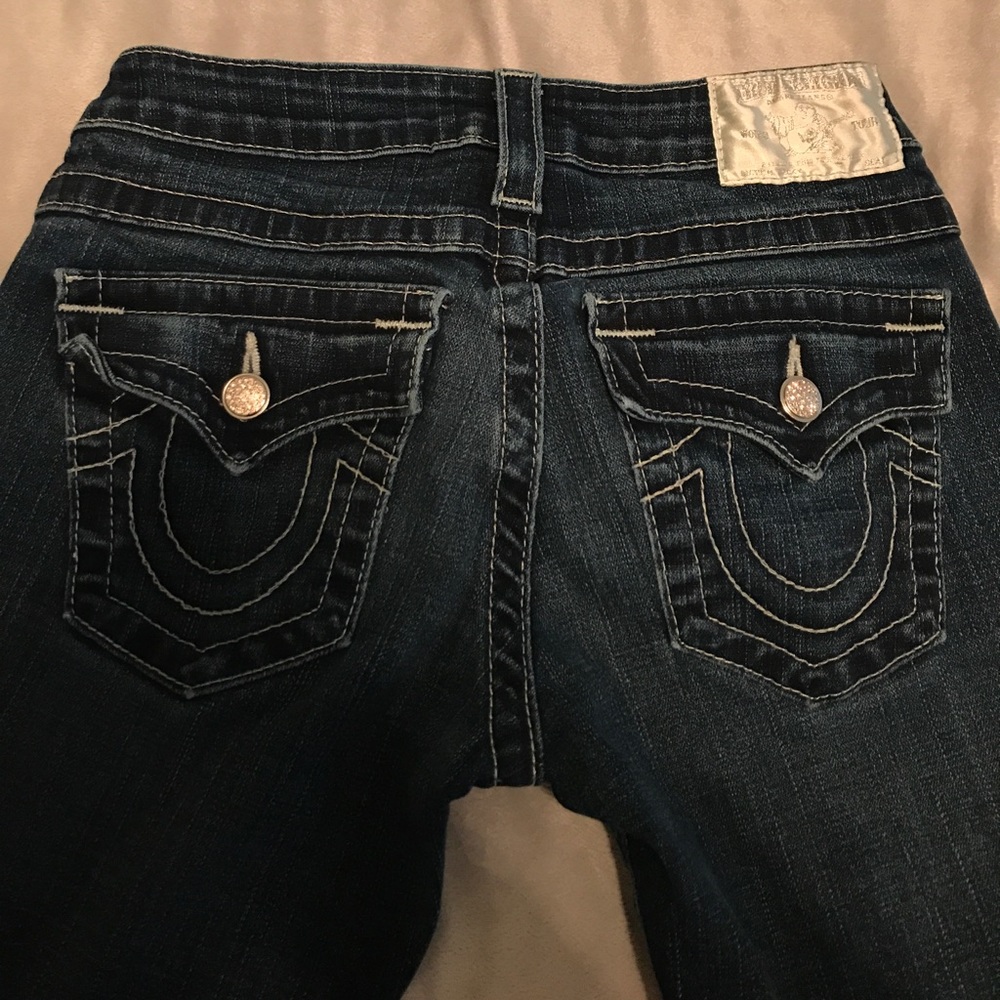 True Religion Swarvoski crystal jeans - Picture 2 of 3