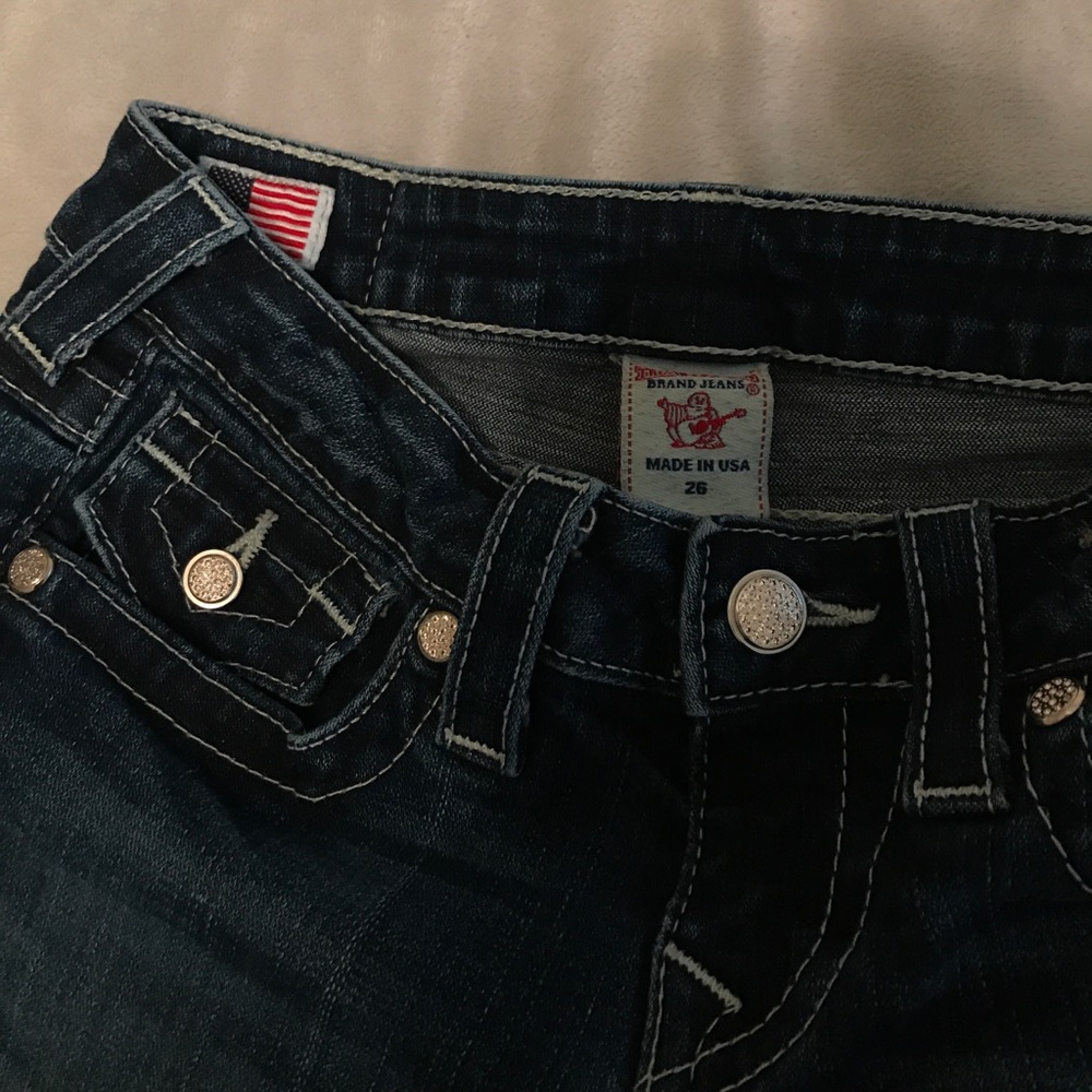 True Religion Swarvoski crystal jeans - Picture 3 of 3
