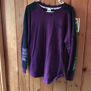 Pink long sleeve shirt/sweater