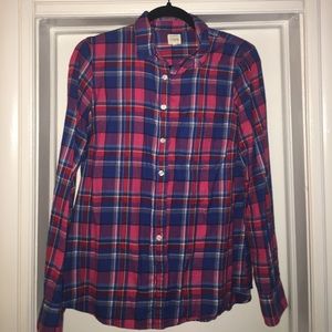J.Crew Flannel Button Down