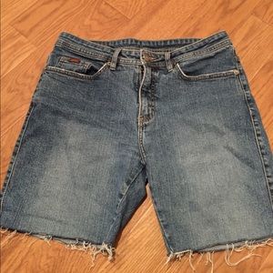 Women's Bermuda jean shorts