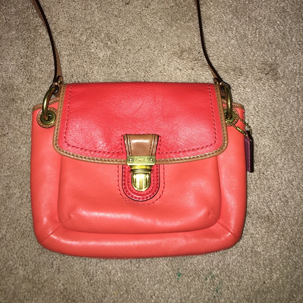 Coach cross body purse