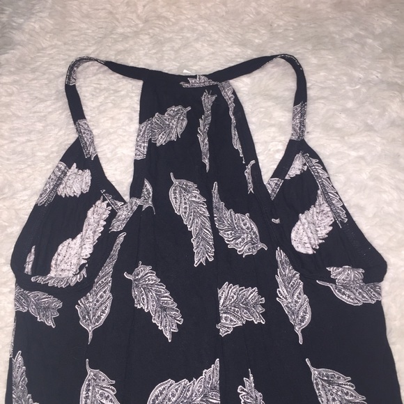 👀black and white feather dress - Picture 4 of 8