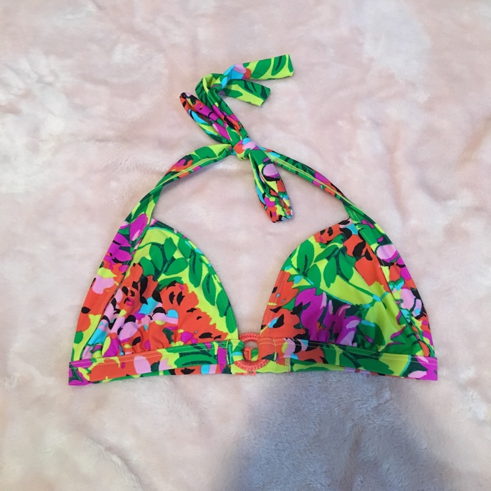NWOT Aerie tropical bikini top