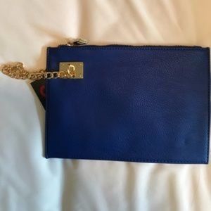 Blue Clutch WITH TAGS