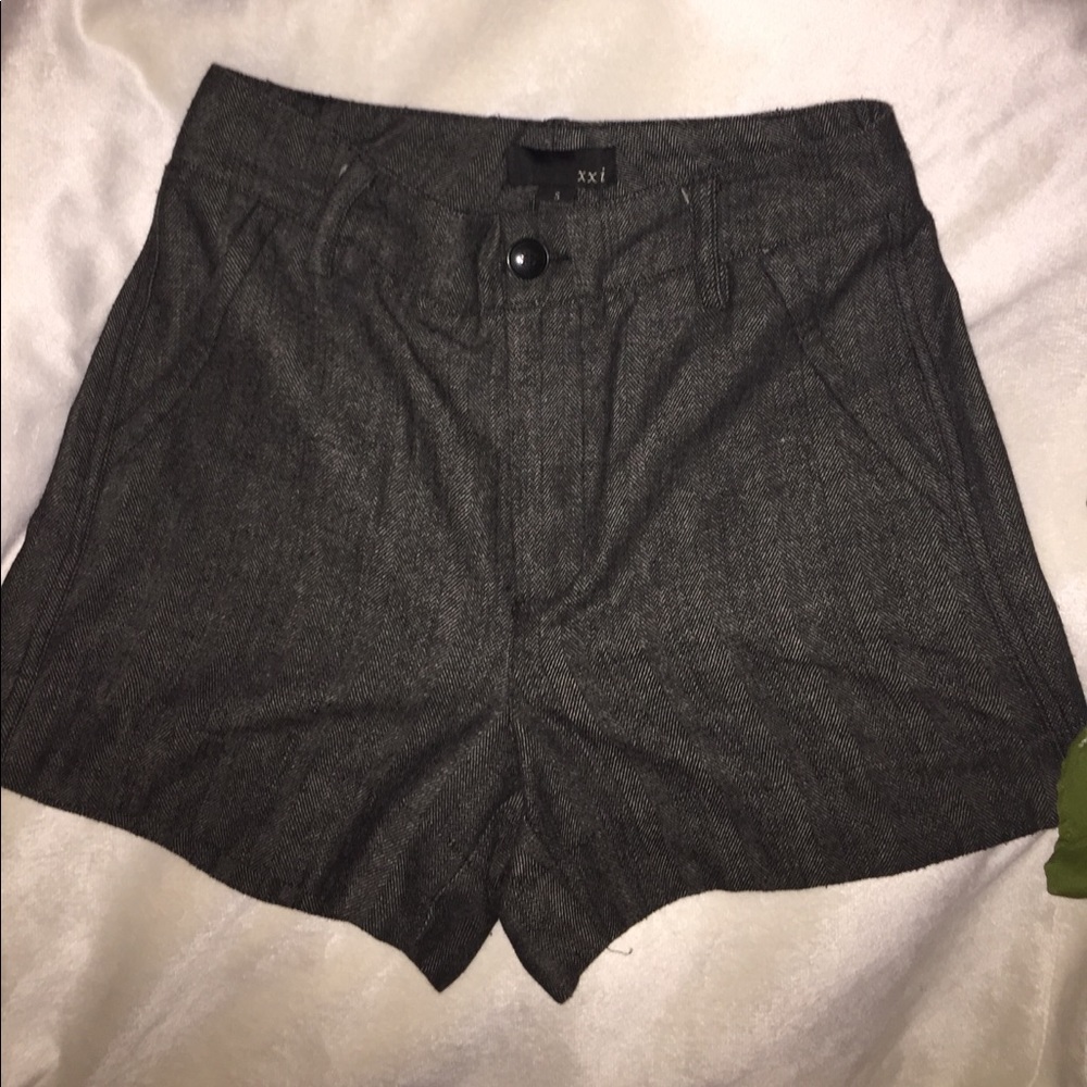 Cute Gray High waisted shorts