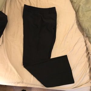 Tall size 18 black pants - unaltered