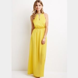 Forever 21 Rhinestone-Embellished Maxi Dress