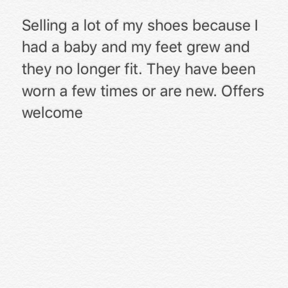 Shoes for sale
