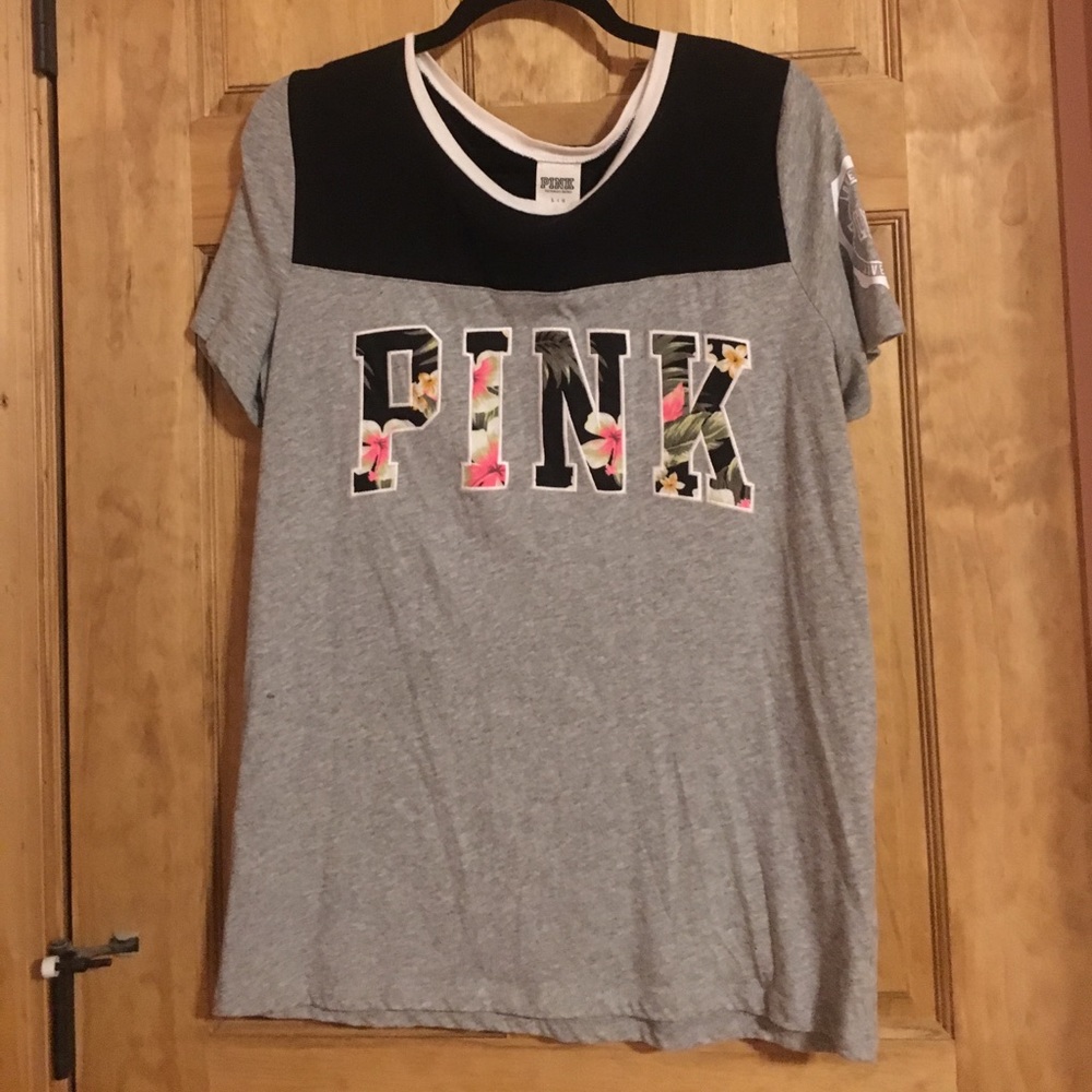 PINK crew neck tshirt