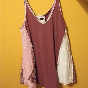Free People loose and flowing tank