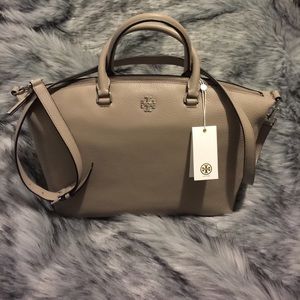 Tory Burch Leather Frida Satchel