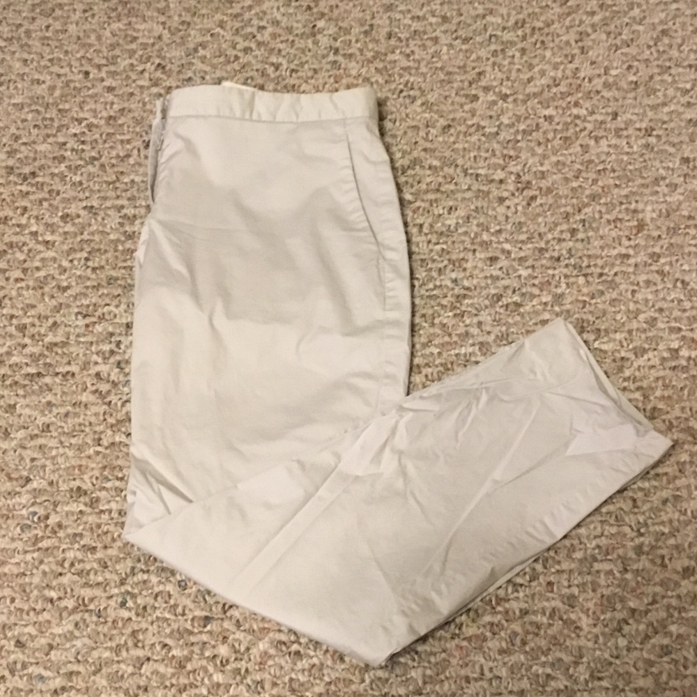 Theory - Ankle Cotton Trouser