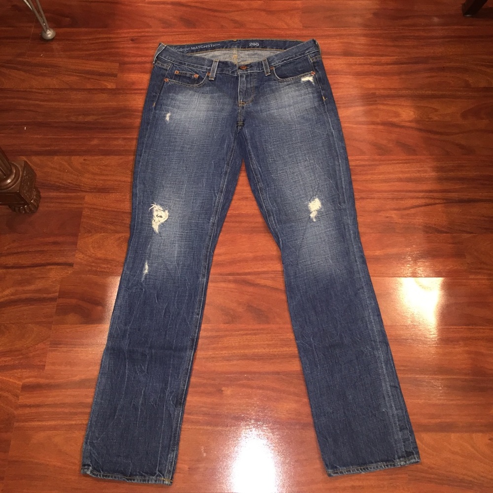 Vintage Matchstick jeans