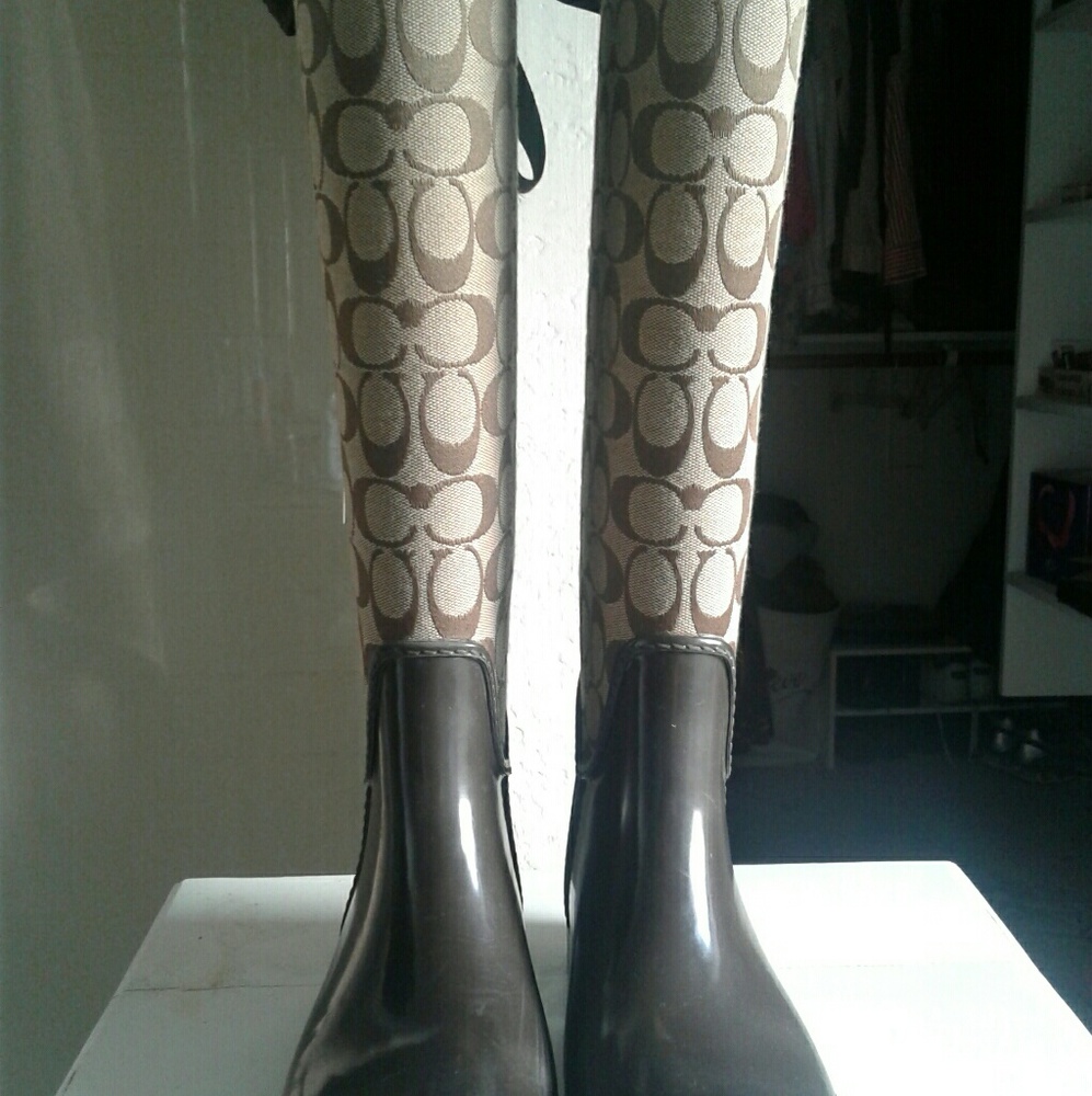Coach Rain Boots