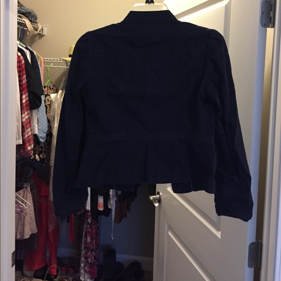 Petite Ann Taylor military jacket - Picture 2 of 3