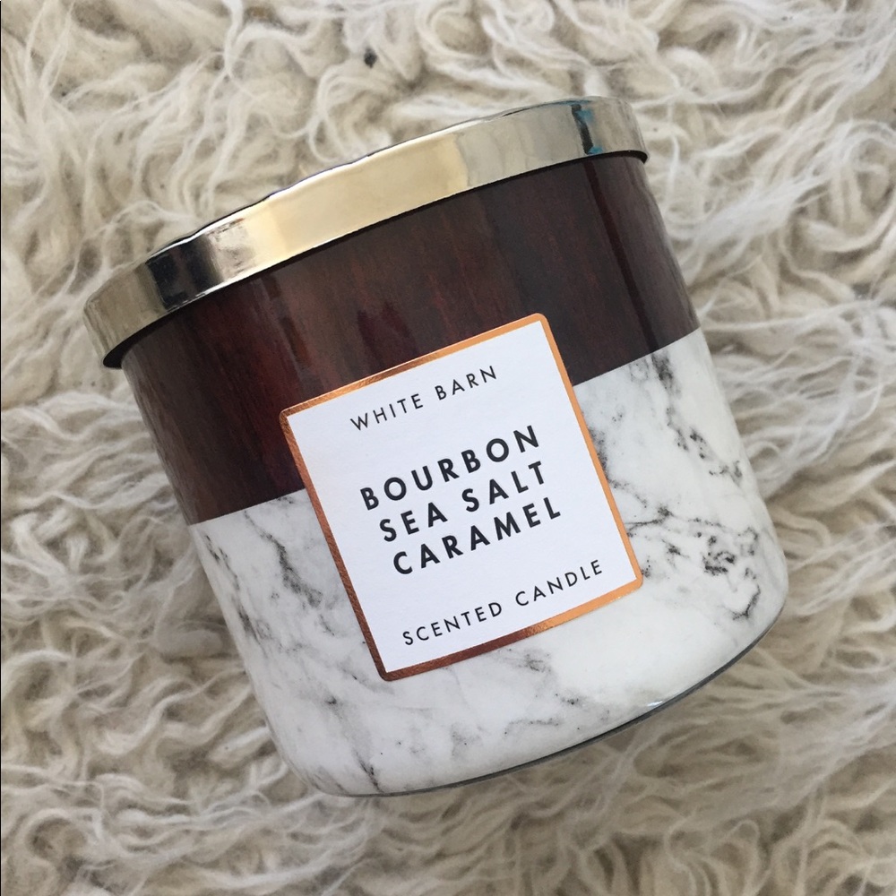 B&BW Bourbon Sea Salt Caramel Candle
