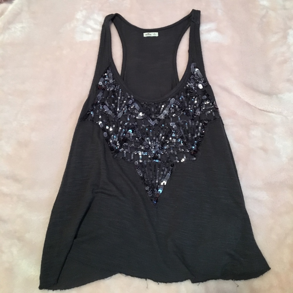 NWOT Hollister embellished tank