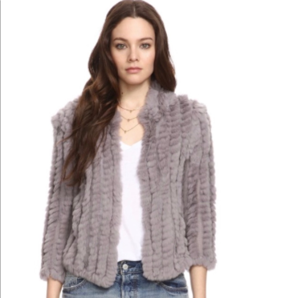 CROPPED FUR JACKET
