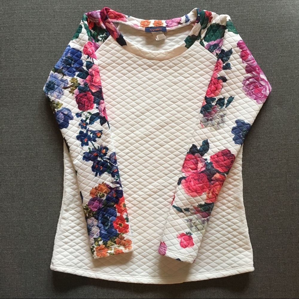 Floral Sleeve Shirt
