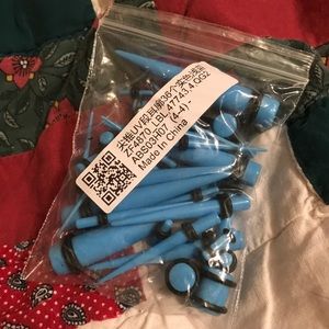 Plain Blue Tapering Kit: 14g-00g